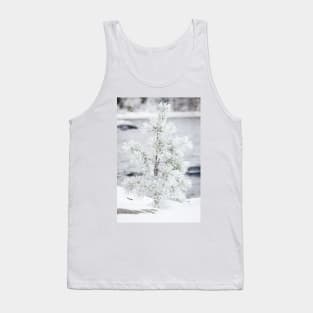 Small tree covered in snow Tank Top